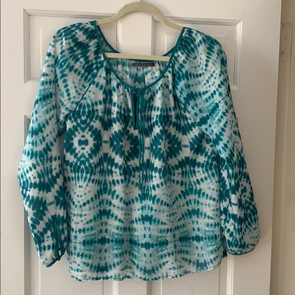 100% silk Tunic top by Velvet